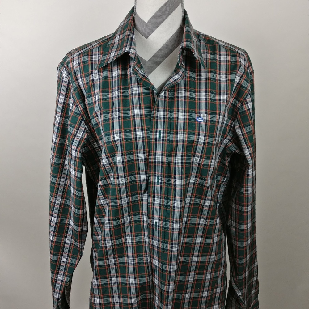 Southern Tide Mixed Plaid size M dress shirt